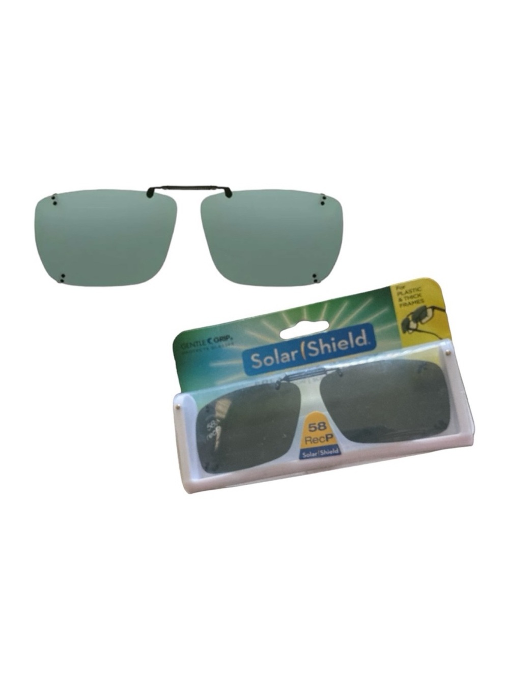 Solar Shield 58 RecP Polarized Clip Ons